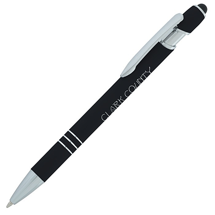 Custom Textari Soft Touch Stylus Metal Pen