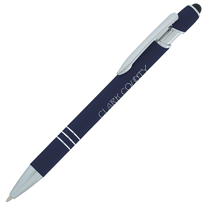 Custom Textari Soft Touch Stylus Metal Pen