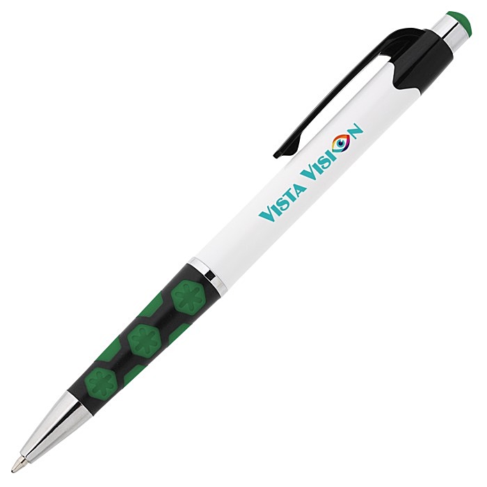 Custom Mardi Gras Hex Pen - Full Colour