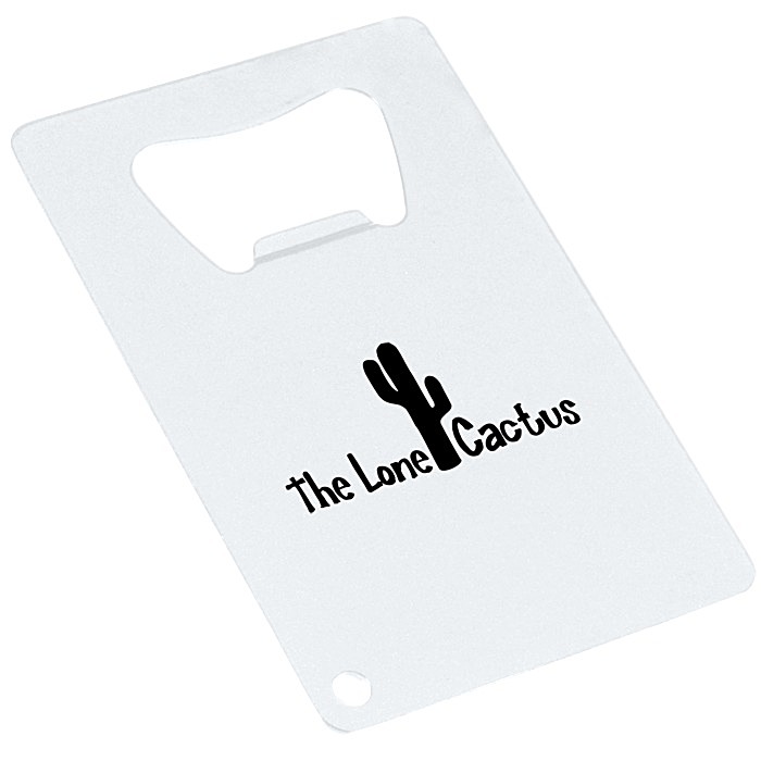 Custom Stainless Steel Credit Card Bottle Opener