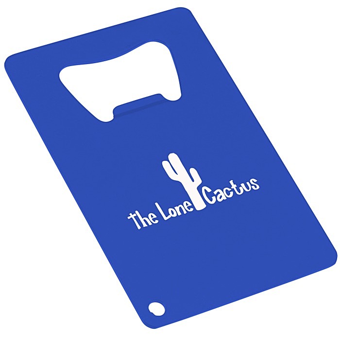 Custom Stainless Steel Credit Card Bottle Opener