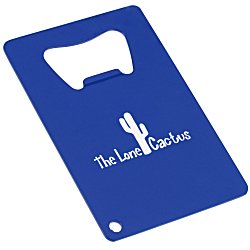 Custom Stainless Steel Credit Card Bottle Opener