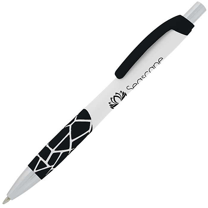 Custom Inlay Pen - White
