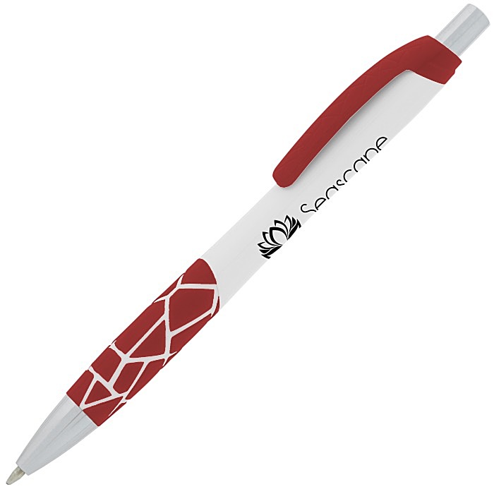 Custom Inlay Pen - White