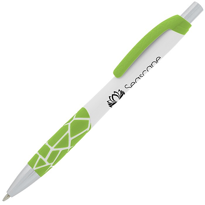 Custom Inlay Pen - White