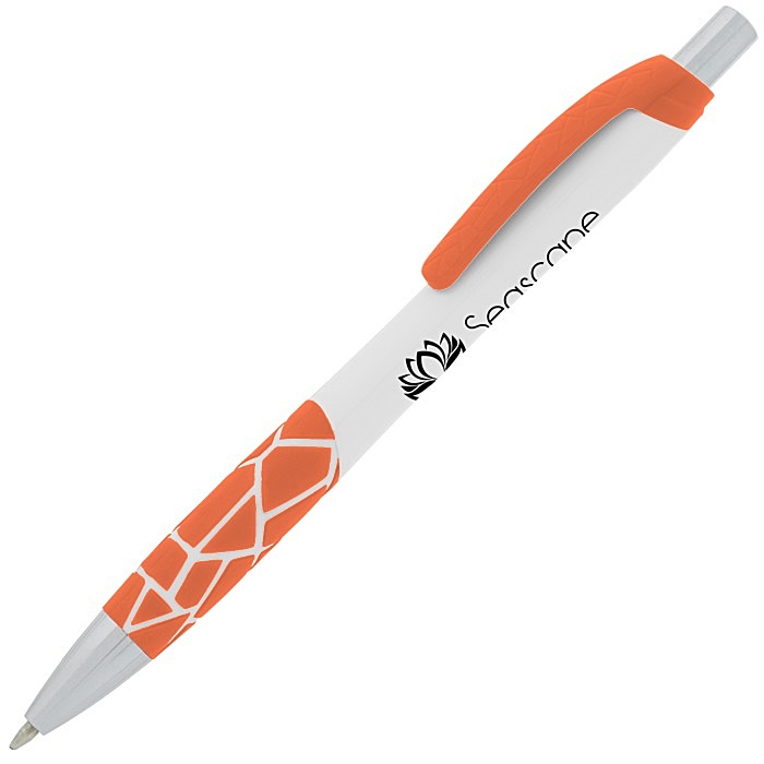 Custom Inlay Pen - White