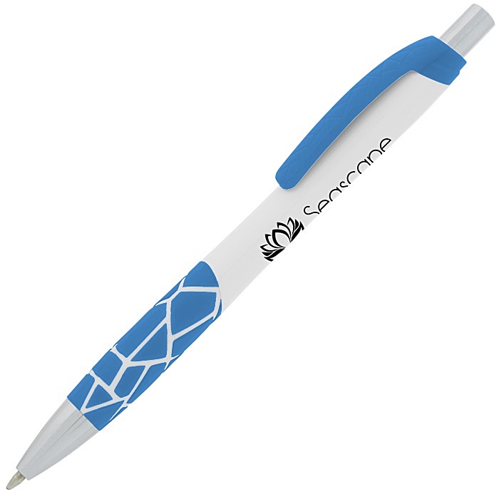 Custom Inlay Pen - White