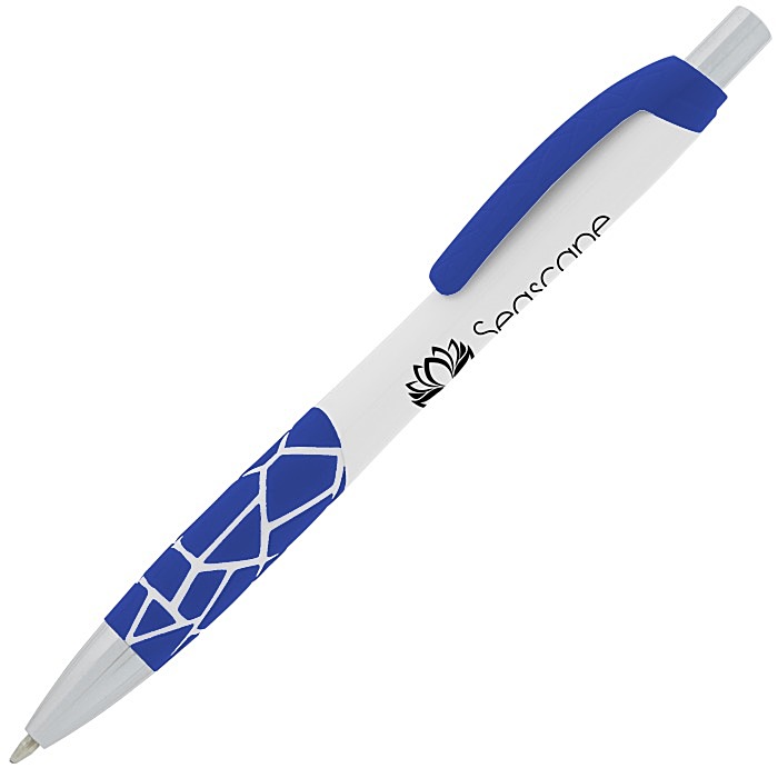 Custom Inlay Pen - White