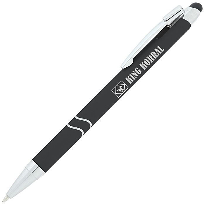 Custom Devon Soft Touch Stylus Metal Pen