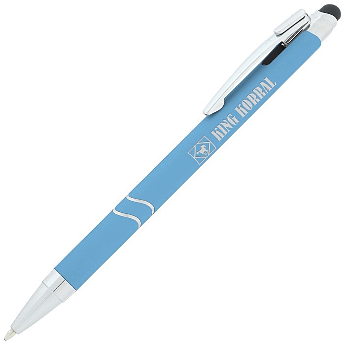 Custom Devon Soft Touch Stylus Metal Pen