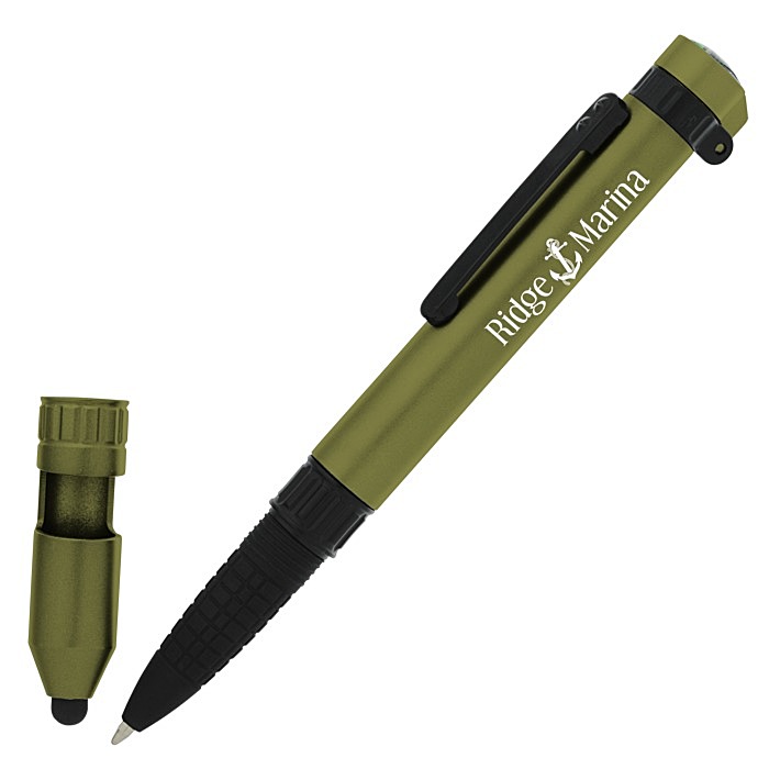 Custom Rainier Utility Multifunction Stylus Pen