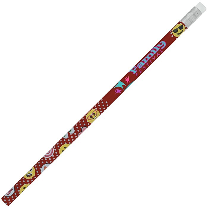 Custom Emoji Fun Pencil