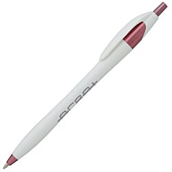 Custom Javelin Pen - White - Metallic