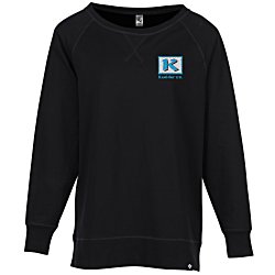 Custom Koi Element Open Crew Sweatshirt - Ladies'