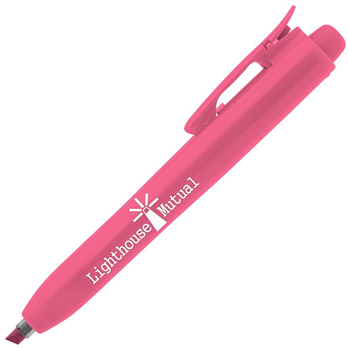 Custom Retrax Retractable Highlighter