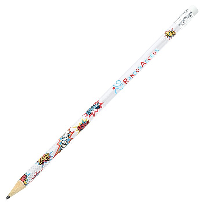 Custom Super Kid Superhero Pencil - Action