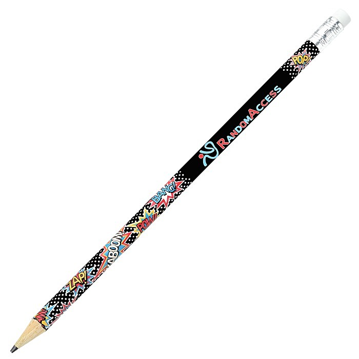 Custom Super Kid Superhero Pencil - Action