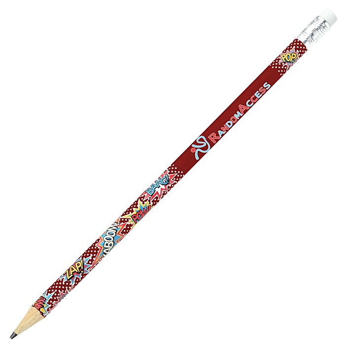 Custom Super Kid Superhero Pencil - Action