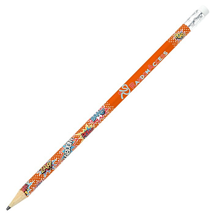 Custom Super Kid Superhero Pencil - Action