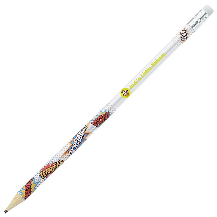 Custom Super Kid Superhero Pencil - Praise