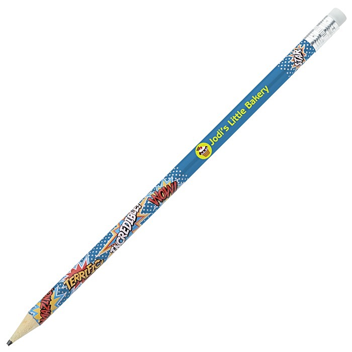 Custom Super Kid Superhero Pencil - Praise