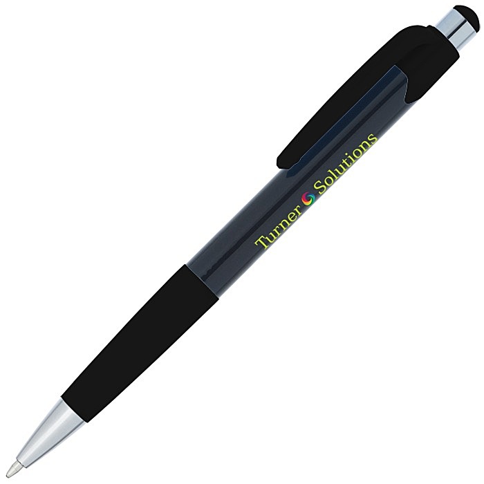 Custom Mardi Gras Pen - Black - Full Colour