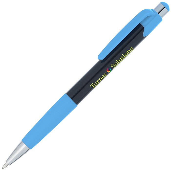 Custom Mardi Gras Pen - Black - Full Colour