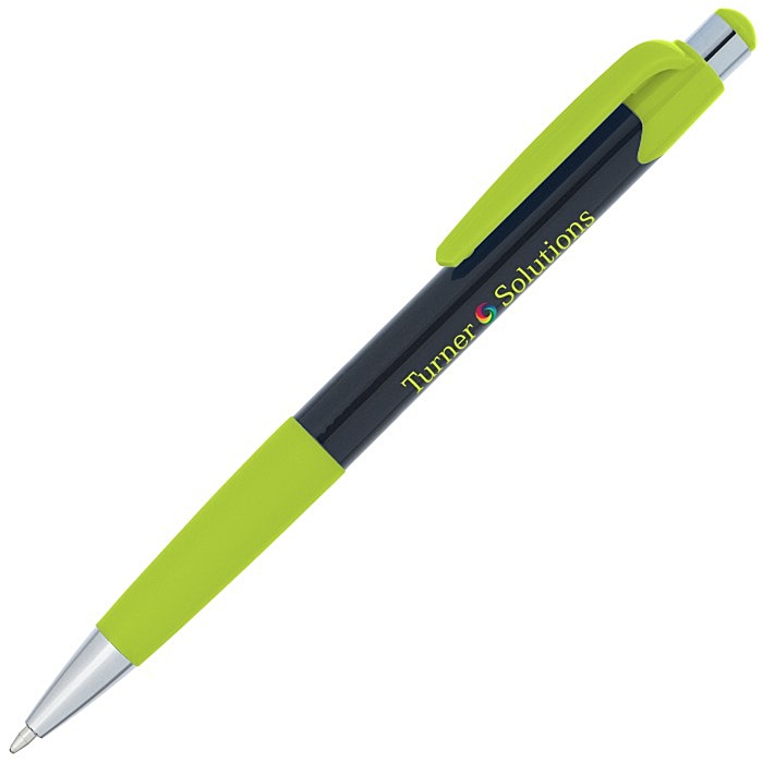 Custom Mardi Gras Pen - Black - Full Colour