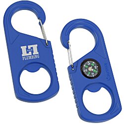 Custom Koozie® 2-in-1 Carabiner Bottle Opener