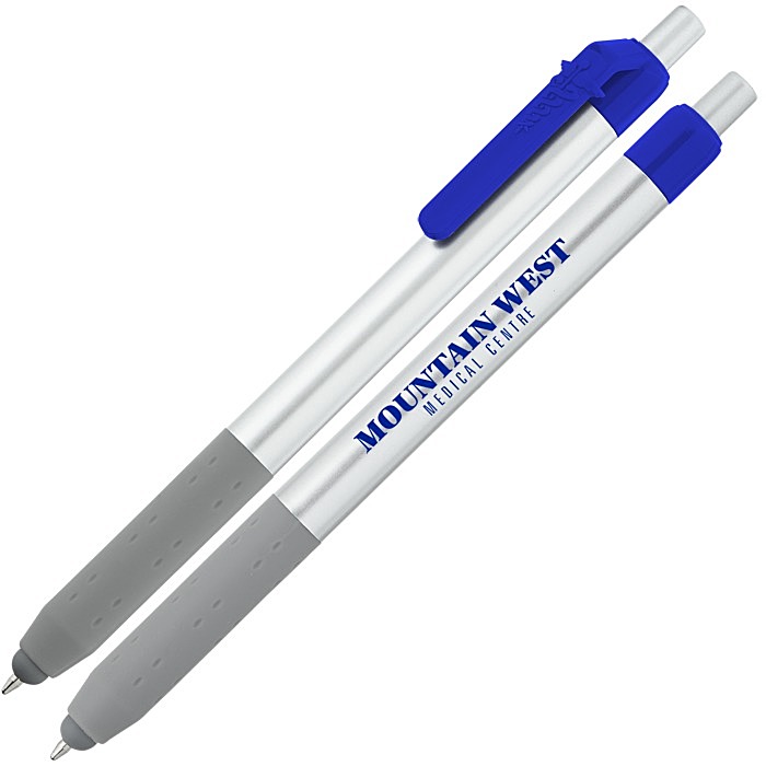 Custom Alamo Stylus Pen - Silver - Medical