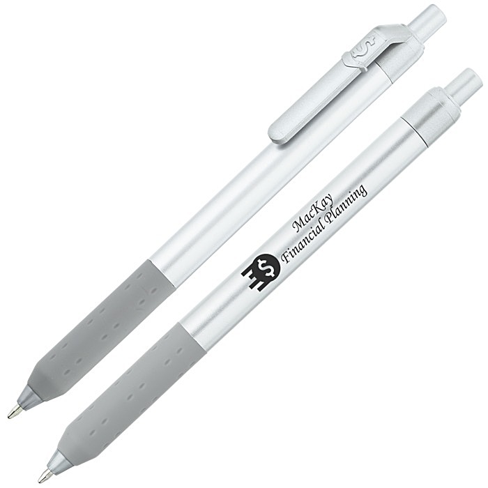 Custom Alamo Pen - Silver - Financial