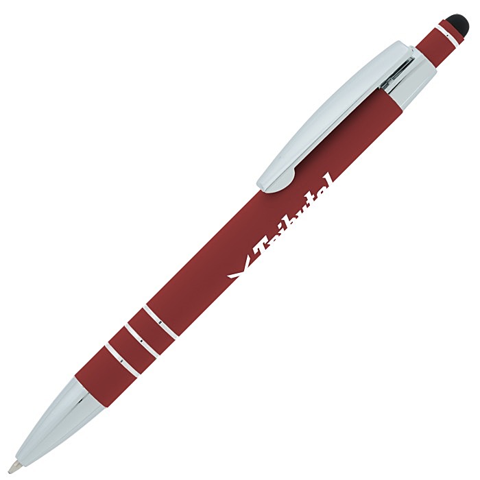 Custom Dublin Soft Touch Stylus Metal Pen