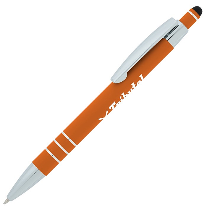 Custom Dublin Soft Touch Stylus Metal Pen
