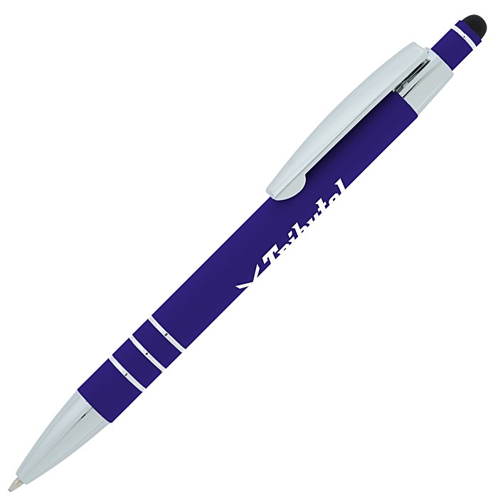 Custom Dublin Soft Touch Stylus Metal Pen