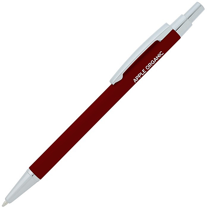 Custom Derby Slim Soft Touch Metal Pen