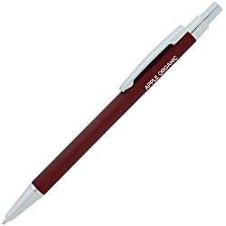 Custom Derby Slim Soft Touch Metal Pen