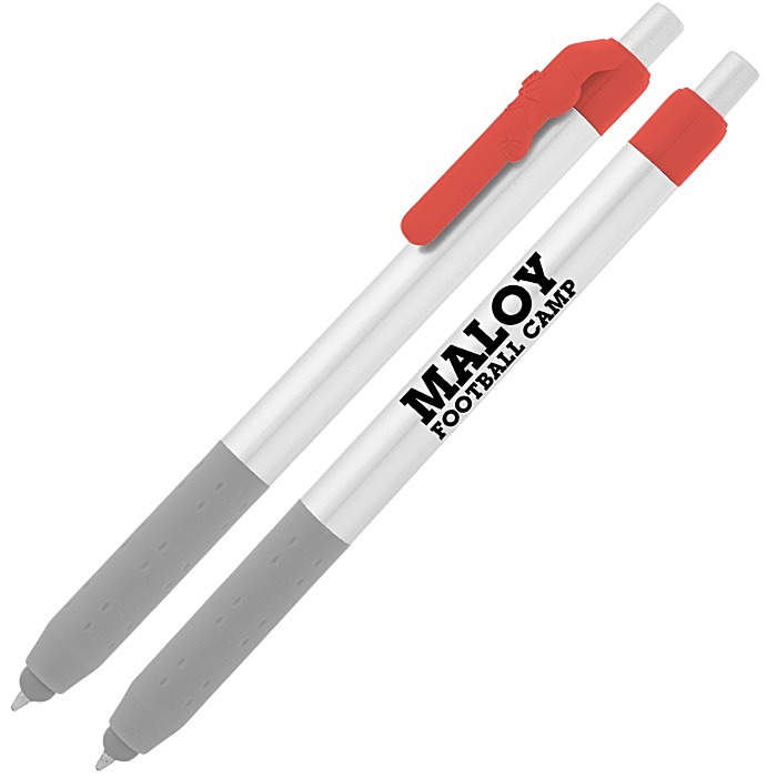 Custom Alamo Stylus Pen - Silver - Football