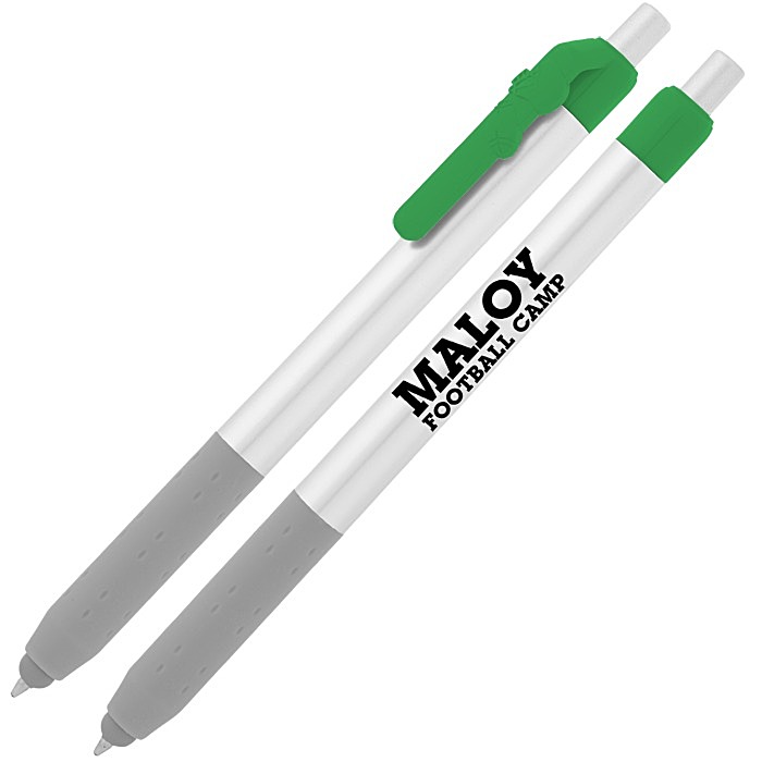 Custom Alamo Stylus Pen - Silver - Football