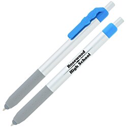 Custom Alamo Stylus Pen - Silver - Basketball
