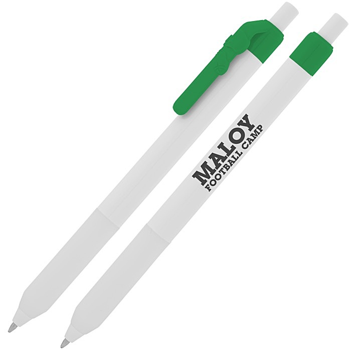 Custom Alamo Pen - White - Football