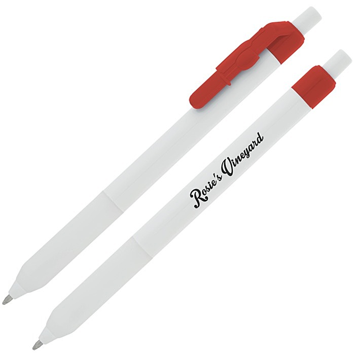 Custom Alamo Pen - White - Wine