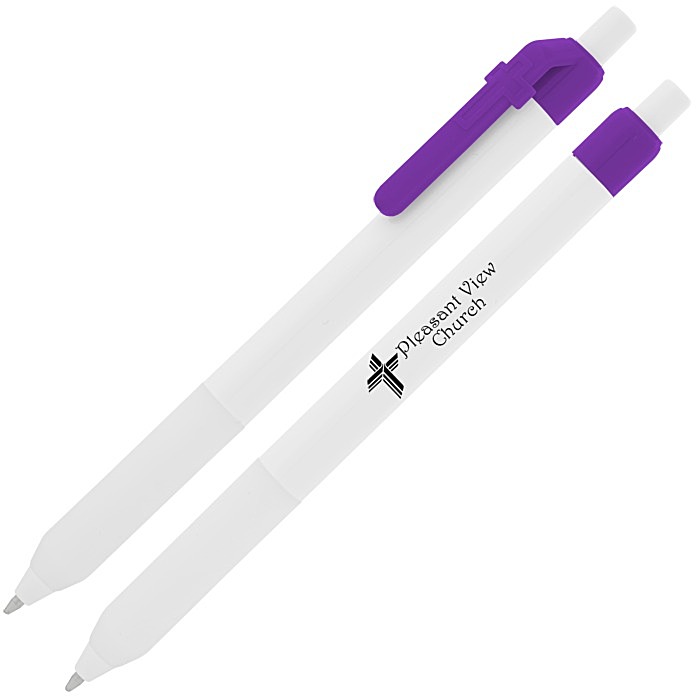 Custom Alamo Pen - White - Cross