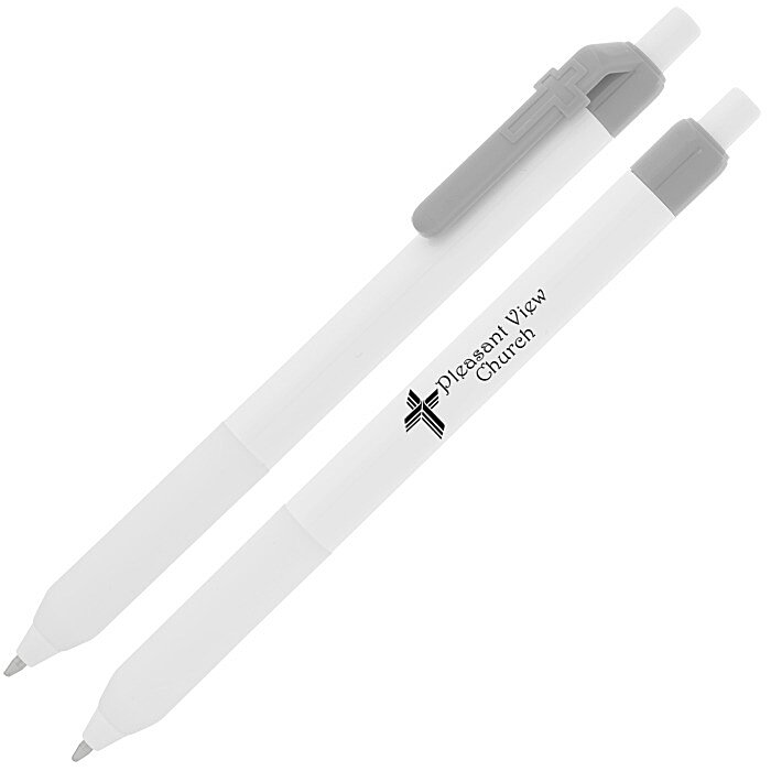 Custom Alamo Pen - White - Cross