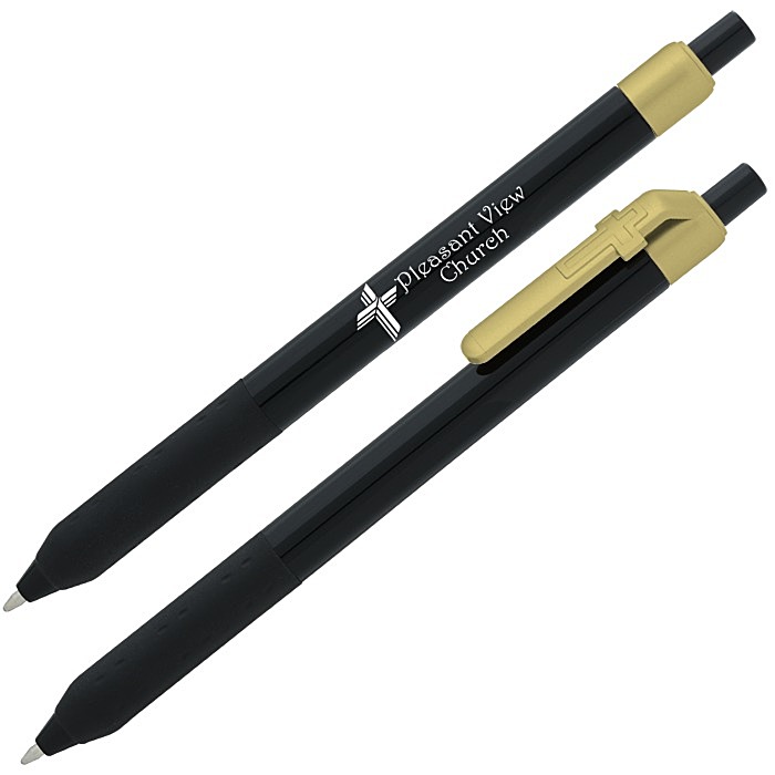 Custom Alamo Pen - Black - Cross