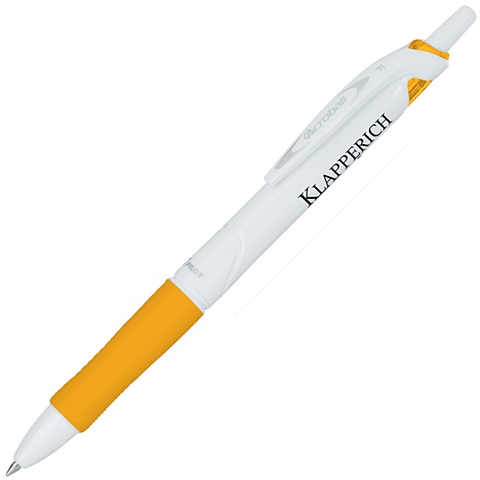 Custom Pilot Acroball Pen - White
