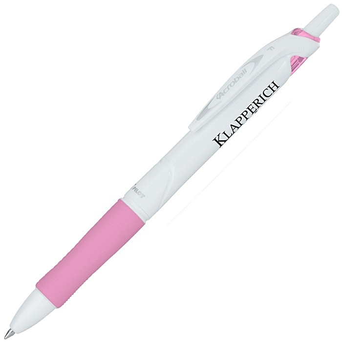 Custom Pilot Acroball Pen - White