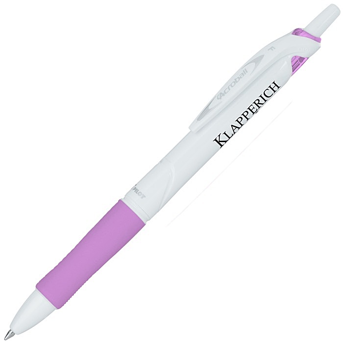 Custom Pilot Acroball Pen - White