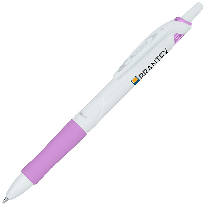 Custom Pilot Acroball Pen - White - Full Colour
