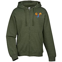 Custom Independent Trading Co. Midweight Full-Zip Hoodie