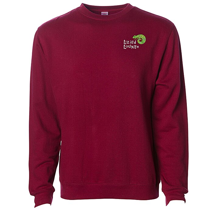 Custom Independent Trading Co. Midweight Crew Sweatshirt